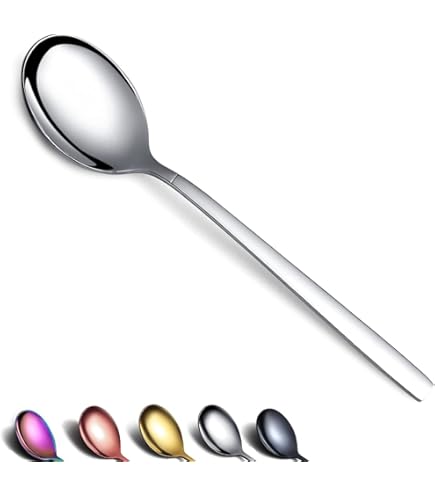 Set 12 Cucchiaini Caffè Acciaio Inox - Lucidati A Specchio Per Mocca E Latte - Foto 10