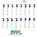 Produktbild oral-q 16 PCS (4packs) Recovering Kit für Zahnbürste Oral B TriZone (Zahnbürsten Kompatibel). Aufsteckbürsten vollständig kompatibel mit den Modellen von Oral-B: Vitality, Professional Care, Triumph, Advance Power, TriZone und Smart Series