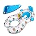 Produktbild Asosmos Mode Baby Kinder kleinkind Schwimmreifen Schwimmsitz Schwimmhilfe Schwimmring Aufblasbares Kinderboot Schlauchboot mit Sonnendach Schwimmen Kreis Aufblasbare Sicherheit Schwimmen Ring Schwimmer Sitz in See Meer Schwimmbad für Baby Kinder von 1-3 Jahre