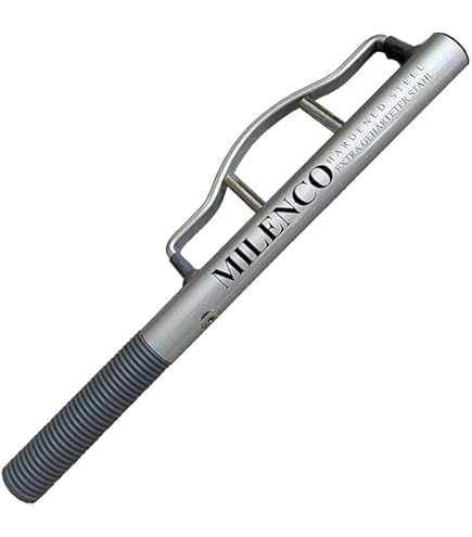 Milenco Hochsicherheits-Lenkradschloss + Silber Mit Polster Und Tasche
