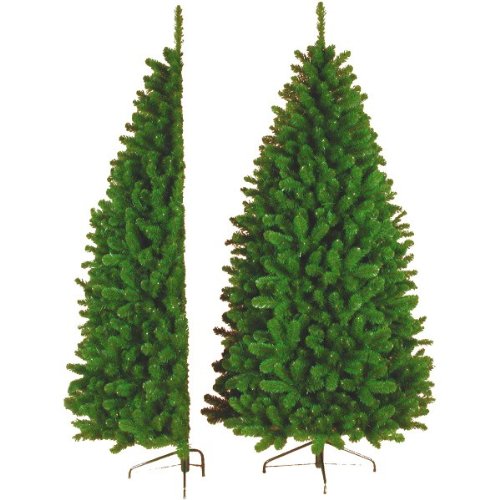 2.1m (7ft) Half Tree Artificial Christmas Tree