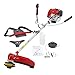 Produktbild Trueshopping Profi-Trimmer, Rasentrimmer, 2-Takt Modell mit Benzinmotor 68CC 3KW 4 HP