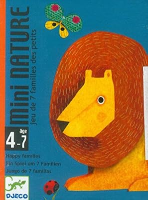 Djeco - Jeu De 7 Familles Mini Nature