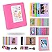 Produktbild Kaka Film Rahmen Bundles Set für HP Sprocket Portable Fotodrucker/Polaroid Zip Mobiler Drucker/Polaroid Snap Instant Digitalkamera mit Album/Frames/Hängende Frames/Aufkleber Flamingo rosa