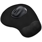 Ankanorm Mouse Pad Bilek Destekli Jel Mouse Pad,Ergonomik Kaymaz Taban,Oyun ve Ofis i&ccedil;in Fare Altlığı,Suya Dayanıklı, Renk Se