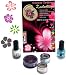 Produktbild Eulenspiegel Glitzer Tattoo Set Zauberblüten (Shining Glue, Remover, Glitzer, Schablonen)