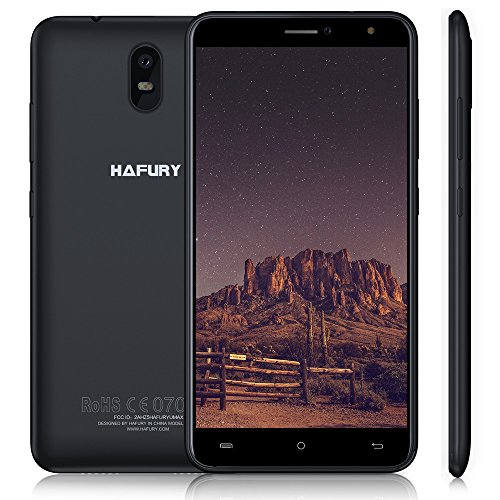 Cubot HAFURY UMAX Smartphone 3G WCDMA MTK6580 Quad Core 1.3GHz 2.5D 6.0 Pollici HD 1280 * 720 pixel Schermo a Sfioramento a 10 Punti Android 7.0 Nought 2GB RAM + 16GB ROM Fotocamere Doppie da 5MP + 13MP