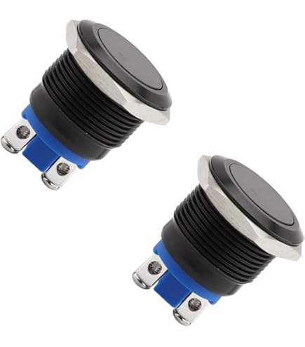 U572 | Apem Kap Rond 6.5mm Zwart Subminiatuur Momentane Drukknopschakelaars 9000 Serie Apem U572
