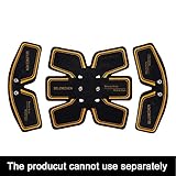 Abs Trainer Muscle Toner, EMS Muscle Stimulator Ab Toner Abdominal Exerciser Ab Toning Belt Muscle Trainer Smart Home Fitness Apparatus For Men & Women