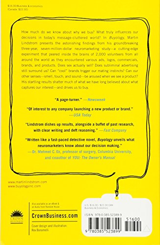 Livres Couvertures de Buyology: Truth and Lies About Why We Buy