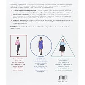 Costura sin patrones: Cómo crear tu propia ropa con la ayuda de un rectángulo, un círculo y un triángulo (GGDIY)