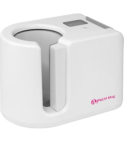 Produktbild von Etrhdfyts Tragbare Tassenpresse Maschine Mit 1.5m Netzkabel, Tumbler Hitzepresse, Mug Presse Heater Bedrucken Sublimationspresse Hitzepresse Heisspresse 10 11 Oz (weiss) 4758993990