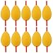 Price comparison product image Nelnissa 10pcs Pear Ice Fishing Float Slip Stick Floats Bobbers Fishing Tackle
