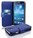 Produktbild Samsung Galaxy MEGA 6.3 Hülle in BLAU von Cadorabo - Handyhülle mit Kartenfach für Galaxy MEGA 6.3 Case Cover Schutzhülle Etui Tasche Book Klapp Style in KÖNIGS BLAU