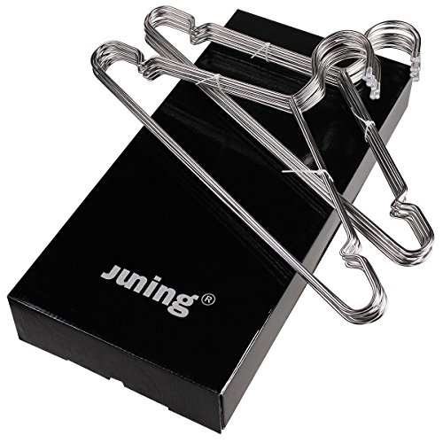Juning 18/10 Kleiderbügel Edelstahl 20 Piece One Set, Verblassen nicht, rosten nicht, die Familie ist ein guter Helfer - 7