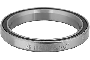 VBESTLIFE Bike Headset Bearings, Steel Ring Wheel Bearings Steering Stem Bearings Single Repair Accessory Steel Ring Bike Headset (47mm) Headset Bearings Bicycle Repair Hardware Tool Ride