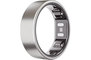 Reebok One Smart Ring for Women or Men - Matte Silver, Size 10 Fitness Ring - The Next Generation of Wearable Technology - Fitness and Sleep Tracker - Monitors Wellbeing and Recovery