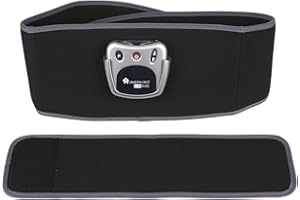 Homefront XV2000 Toning Belt Muscle Stimulator, Abs Trainer Abdominal Toner Electronic Workout Home Fitness Device with Extension Belt Abdomen Arm Leg Men And Women - no gel required