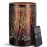 VERBESSERT & PREMIUM ÖL-DIFFUSOR: Hergestellt aus hochwertigem Eisenmetallgehäuse und PP-Wasserbehälter, was haltbarer ist und vor Korrosion durch ätherische Öle schützt.