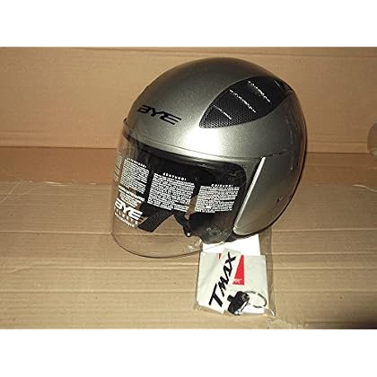 CASCO JET MOTO ORIGINALE YAMAHA BYE SUPER SONIC T-MAX COLORE SILVER TECH-  TG. XL