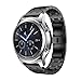 Price comparison product image Samlike Genuine Stainless Steel Watch Band Band for Samsung Gear S3 Classic Clock, black