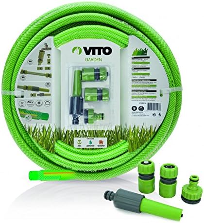 Reinforced PVC Hose Kit 25 m diam 19 mm 4 Accessories