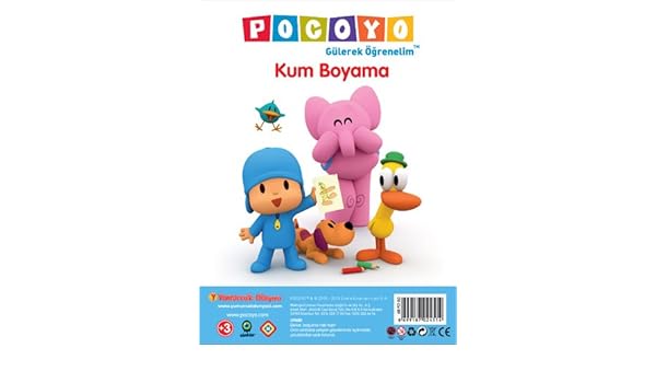 Pocoyo Kum Boyama A 4 Amazon Co Uk Kolektif Books