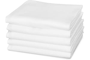KIGATEX Molton Towel, 100% Cotton, Produced in accordance with the Ökotex 100 Standards - 80 x 80 cm, Pack of 5