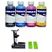 Produktbild SC Patronen HP 302, 302 XL – Für Drucker HP Officejet 5220 One – Kit Patronen enthält: Refill Clip, 400 ml Tinte nachfüllen Premium Inktec und Spritzen für Ladekabel Tintenpatrone HP