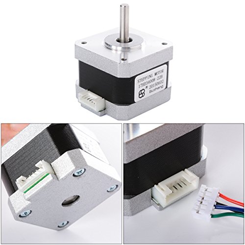 Nema 17 2 phase 4 cable 1.8 ° stepper motor 42 x 42 * 34 mm para la impresora 3d te225