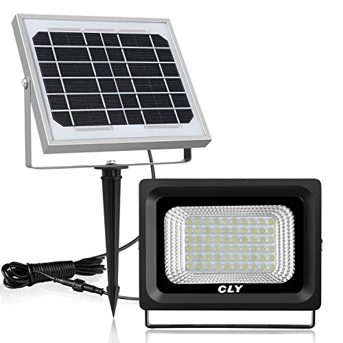 Foco Solar CLY 60 LED Luz Solar Lámpara Solar Exterior 60