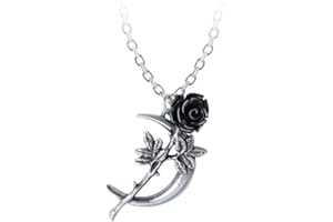 Alchemy Gothic New Romance Donna Collana Colore Argento