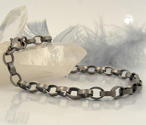 Jewellery bracelet 5mm anchor chain length 21cm