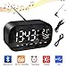 Produktbild Digital Wecker, Digitaluhr mit Bluetooth Lautsprecher und FM Radio, Dual-Alarm mit USB, 5.5'' LED Display mit 3 Helligkeitsstufen, 12/24-Stunden/Temperaturanzeige, Datensicherung mit Batterie