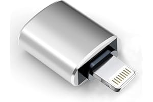 WAHBITE Apple Adaptateur Lightning vers USB pour Appareil Photo, câble USB 3.0 OTG pour iPhone/iPad pour connecter Un Lecteur de Cartes, Une clé USB, Un Disque U, Un Clavier, Une Souris, MIDI