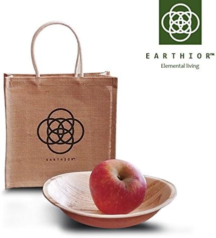 Set of 20 Round Premium Eco Salad Bowls biodegradable & disposable bowls by Earthior
