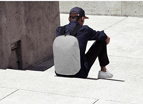 Valleycomfy Einfach Neuen Laptop Rucksack (bis 39,6 Cm) Leinwand Notebook Tasche Für Freizeit/Business/Travel/Studenten Hiptop Staubbeutel Schwarz - 6