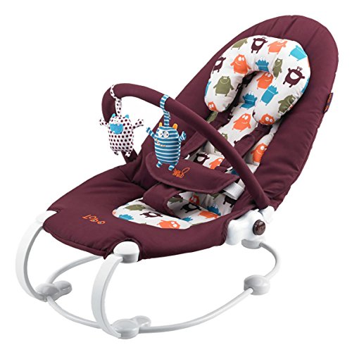 BabaBing loBO2 Two Position Baby Bouncer (Little Monsters)
