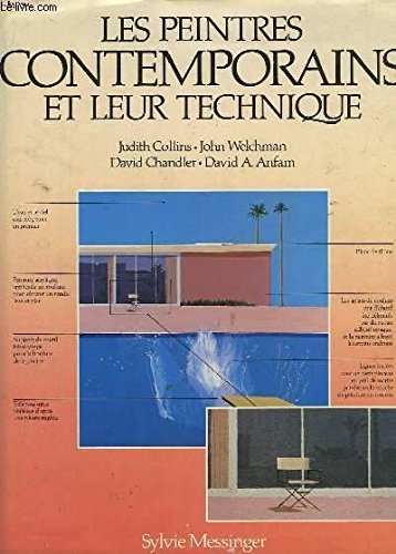 couverture de : Les peintres contemporains et leur technique