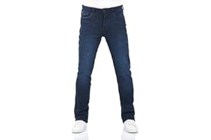 riverso RIVFalko Pantalon jean extensible, bootcut, pour les hommes, style denim, noir, bleu, gris, tour de taille 29 et 40, entrejambe 30 et 36