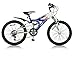 Produktbild 20 Zoll Kinderfahrrad Mountainbike Shimano 6 Gang Vollgefedert Kinder Bike Fahrrad Jugendfahrrad Kinderrad Rad ABRAR MX BLAU