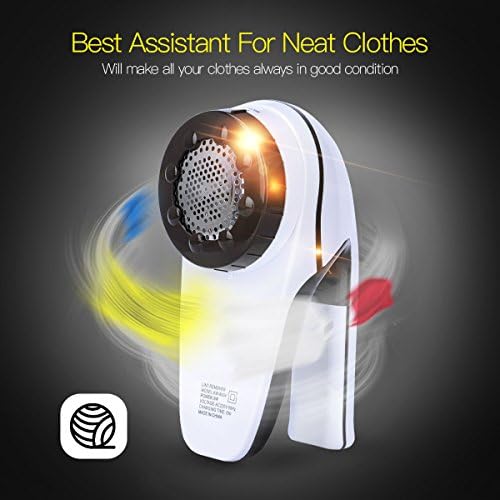 Lint Remover, Erjing Electric Rechargeable Fabric Fuzz Shaver with 3 Speeds Adjustable
