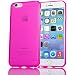 Produktbild iPhone 6 6S Hülle Handyhülle von NALIA, Ultra-Slim Silikon Case Crystal Schutzhülle Dünn Durchsichtig, Handy-Tasche Back-Cover Transparent Bumper für Apple iPhone 6S 6 - Pink Transparent