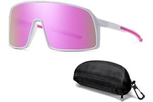 DUOCIYUAN Schnelle Brille Rave,Fahrradbrille Sonnenbrille für Herren und Damen Sportbrille UV400 Schutz Rennrad Brille Winddicht,für Radfahren Laufen Baseball Golf Skifahren Bergsteigen Angeln