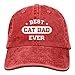 Produktbild Osmykqe Best Cat Mom Ever 4 Denim Hat Adjustable Women Vintage Baseball Cap Y020208