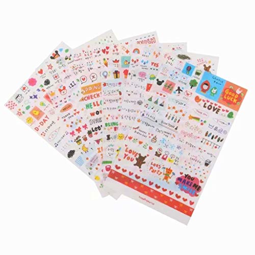 Belleza superior ** pronósticos linda palabra expresión diario Album Scrapbooking chicuelo calendario