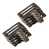 Pitch: ca. 40 mm. 10 Stück Türgriff für Schublade Schrank Rahmen Tür Etikett antik S