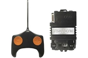 Emiif Mando a distancia universal y receptor para autos eléctricos para niños, piezas de coche de juguete alimentado, señales de transmisión de 10 m a 15 m (juego completo FY 6 V)