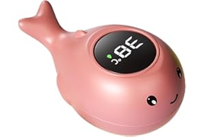 YULOKDWI Baby Bath Thermometer, Thermometre Bain Bébés,Thermomètre De Bain Pour Bébé Girafe,Thermomètre Numérique De Bain Pour Bébé, Jouet Flottant Pour Le Bain De Bébé, Bain Et Thermomètre Pour Bébé