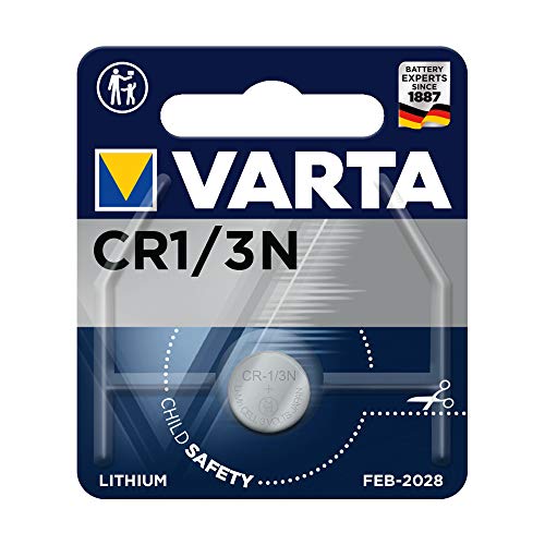 Varta CR1/3N - Pack de 1 Pila (Litio, 3V, 170 mAh)